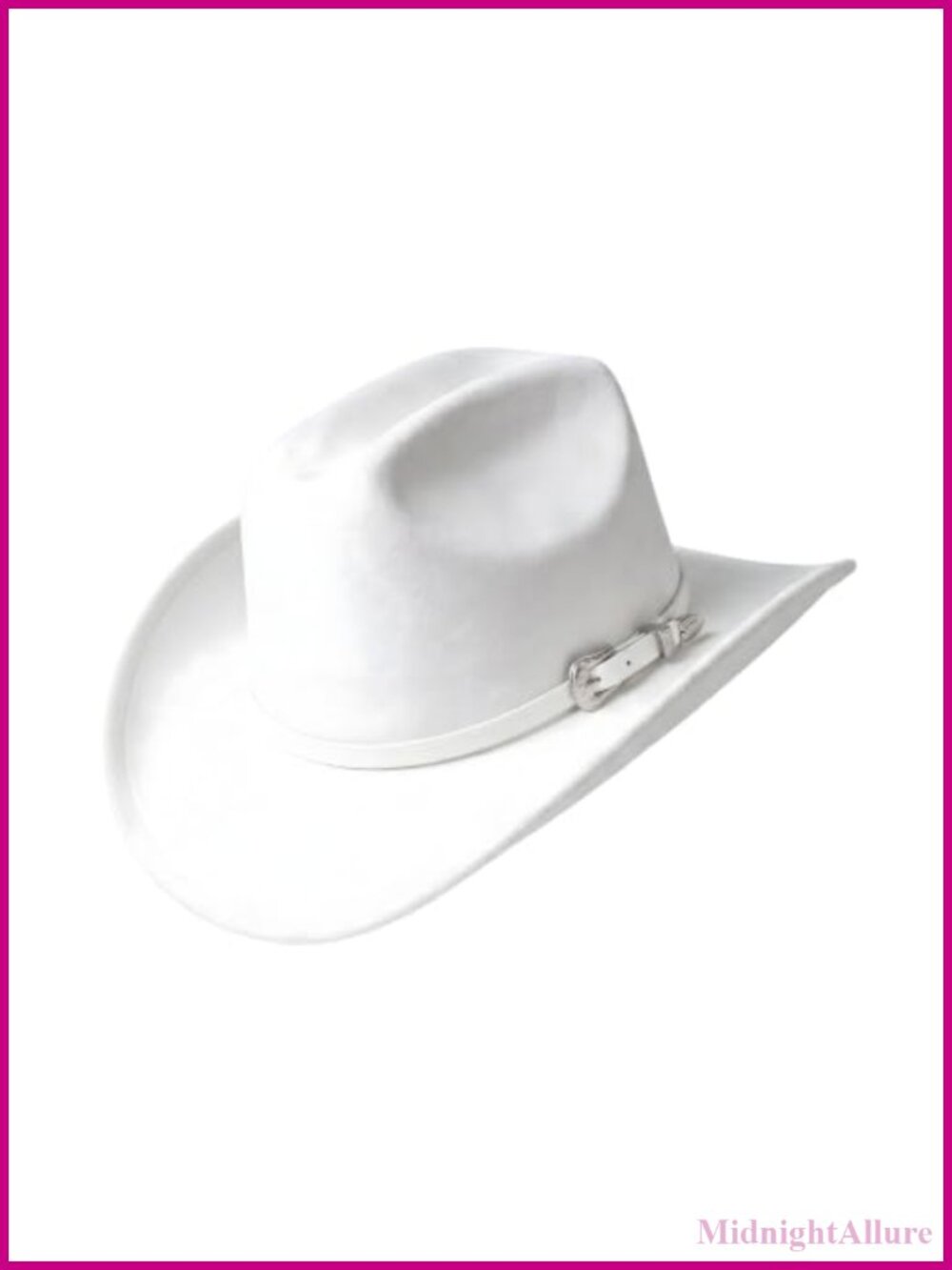 Unisex Western Cowboy Hat with Belt Buckle Adjustable Wide Brim Sun Hat